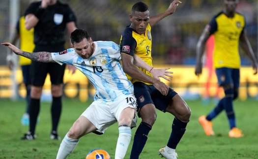 Link xem trực tiếp Argentina vs Ecuador: Messi đá chính