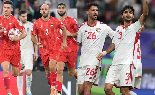 VTV2 trực tiếp bóng đá UAE vs Palestine (00h30, 19/1), vòng bảng Asian Cup 2023