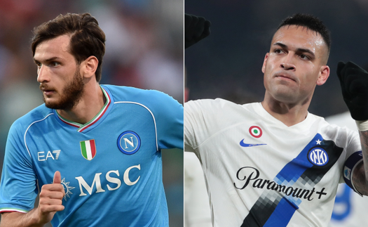 Lịch thi đấu bóng đá hôm nay 22/1: Trực tiếp Napoli vs Inter