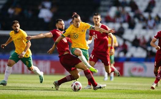 ĐT Indonesia thi đấu sòng phẳng vẫn không thể tạo bất ngờ trước Úc ở vòng 1/8 Asian Cup 2023