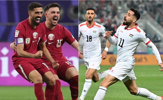 Lịch thi đấu bóng đá hôm nay 29/1: Qatar vs Palestine, Salernitana vs Roma