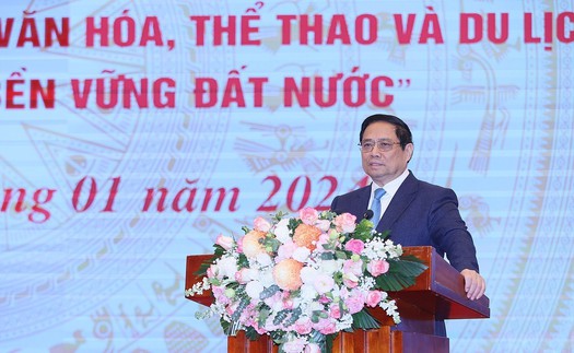 Thủ tướng Phạm Minh Chính: Đẩy mạnh liên kết vùng, quốc gia, quốc tế về văn hóa, thể thao, du lịch