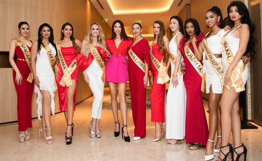 Siêu mẫu Hà Anh đón tiếp dàn thí sinh Miss Global 2023 đến Việt Nam