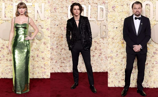 Timothée Chalamet và dàn sao tỏa sáng trên thảm đỏ Quả cầu Vàng 2024