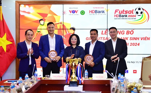 12 đội bóng tham dự giải Futsal HDBank Sinh viên khu vực Hà Nội 2024