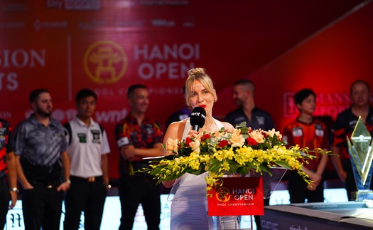 Chính thức khai mạc VCK Mansion Sports Hanoi Open Pool Championship 2024