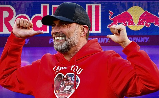 Jurgen Klopp hưởng lương 'khủng', nhận nhiệm vụ đặc biệt để phát triển hệ sinh thái Red Bull