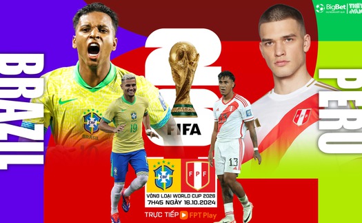 Nhận định, soi tỷ lệ Brazil vs Peru (7h45, 16/10), vòng loại World Cup 2026 khu vực Nam Mỹ