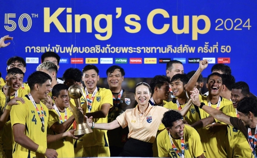 Thái Lan được thưởng tiền tỷ sau chức vô địch King's Cup, động lực để hướng tới AFF Cup cuối năm