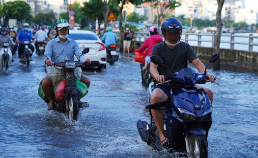 Thành phố Hồ Chí Minh: Chủ động ứng phó đợt triều cường lên cao có thể đạt mức 1,7m