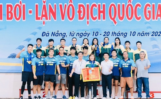 TPHCM vươn mình mạnh mẽ ở giải bơi quốc gia