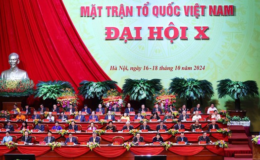 Đại hội X Mặt trận Tổ quốc Việt Nam: Tập hợp sức mạnh khối đại đoàn kết toàn dân tộc