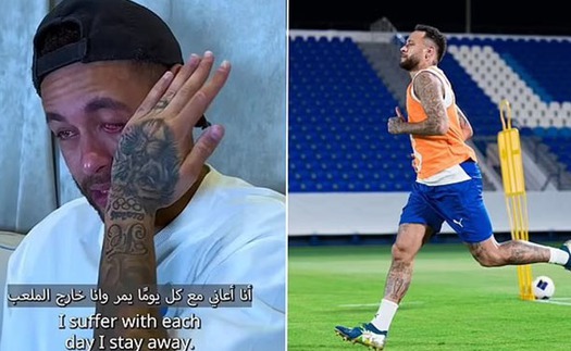 Trở lại thi đấu sau 1 năm, Neymar nghẹn ngào nói lời gan ruột