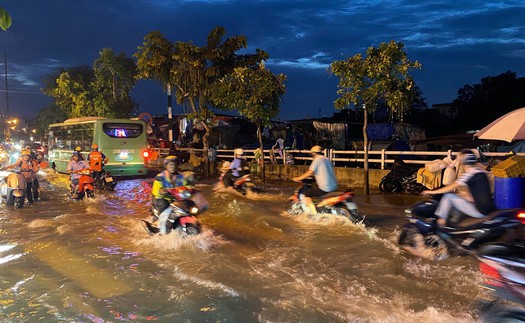 Đợt triều cường cao kỷ lục trong 14 năm qua trên sông Đồng Nai đã "hạ nhiệt"