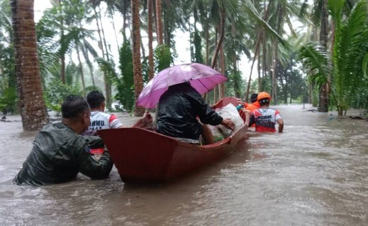 Philippines: Bão Trami gây lũ lụt và lở đất trên diện rộng, ít nhất 24 người thiệt mạng