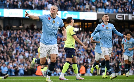 Haaland giải cơn khát bàn thắng, Man City thắng nhọc Southampton