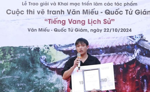 Ngắm "chân dung" Văn Miếu - Quốc Tử Giám qua góc nhìn hội họa