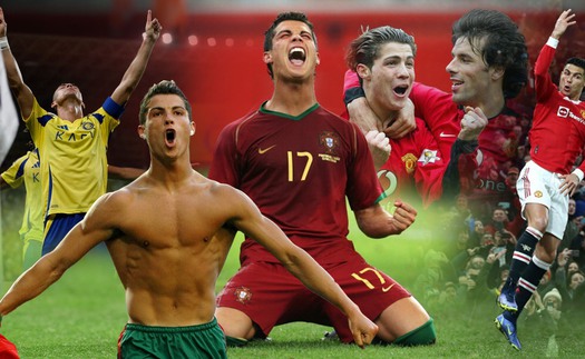 Ý nghĩa các màn ăn mừng của Ronaldo: Từ động tác 'SIUUU' nổi tiếng đến việc tri ân người cha quá cố