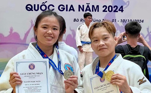 Võ sỹ Thanh Thủy giành HCV giải vô địch Judo quốc gia: Dấu ấn ngày trở lại