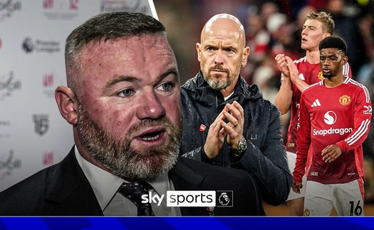 Wayne Rooney nói thẳng về HLV Ten Hag và tình hình của MU, đưa ra giải pháp cho 'Quỷ đỏ'