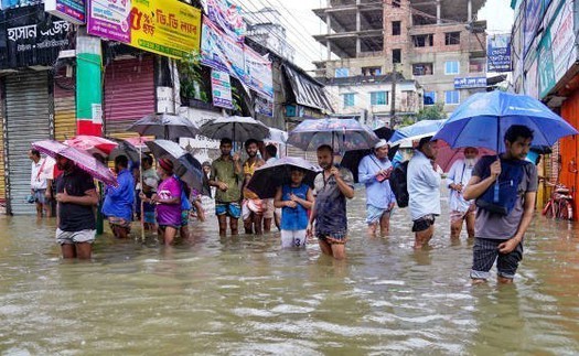 Lũ lụt nghiêm trọng tại Ấn Độ và Bangladesh