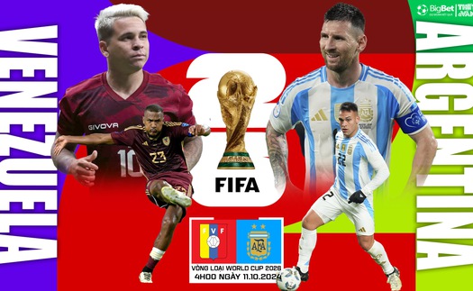 Nhận định, soi tỷ lệ Venezuela vs Argentina (4h00, 11/10), vòng loại World Cup 2026