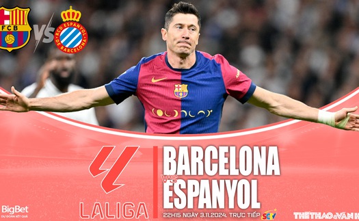 Nhận định, soi tỷ lệ Barcelona vs Espanyol 22h15 hôm nay 3/11, vòng 12 La Liga