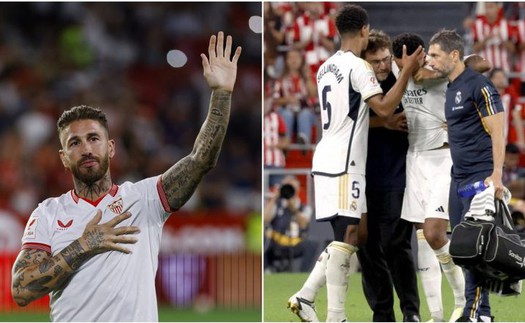 Sergio Ramos 'nhá hàng' việc trở lại Real Madrid khiến người hâm mộ phát cuồng