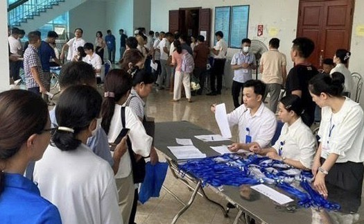 Đấu giá đất tại Hoài Đức (Hà Nội): Giá trúng vẫn ở mức cao, từ 79 - 109 triệu đồng/m2