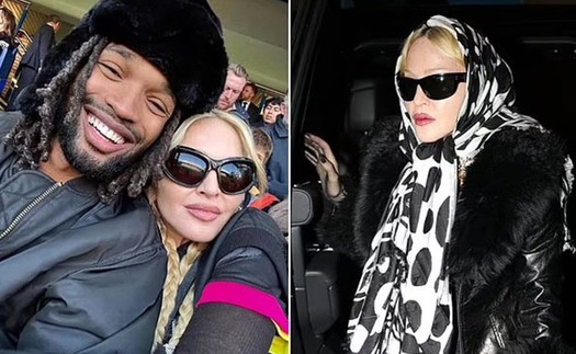 Madonna lặng lẽ chia tay tình trẻ Akeem Morris kém 38 tuổi