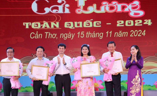 Bế mạc Liên hoan Cải lương toàn quốc năm 2024: Trao 116 huy chương cho vở diễn, nghệ sĩ xuất sắc