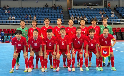 Futsal nữ Việt Nam khởi đầu thuận lợi, chờ tiếp Indonesia ở giải Đông Nam Á