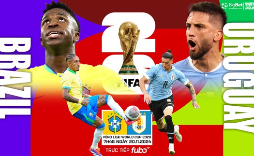 Nhận định, soi tỷ lệ Brazil vs Uruguay (7h00, 20/11), vòng loại World Cup 2026