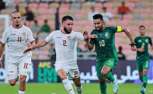 Link xem trực tiếp bóng đá Indonesia vs Saudi Arabia 19h, VL World Cup 2026 khu vực châu Á