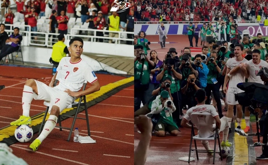 Nhà vô địch SEA Games 20 tuổi của Indonesia ăn mừng theo cách ‘chờ phóng viên ảnh’, Premier League chúc mừng thầy trò Shin Tae Yong