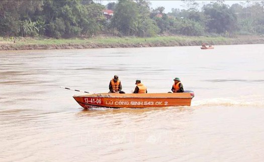 Vụ 5 học sinh đuối nước tại Phú Thọ: Đã tìm thấy tất cả các nạn nhân