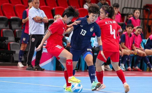 Lịch thi đấu bóng đá hôm nay 21/11: Trực tiếp futsal nữ Việt Nam vs Thái Lan lúc mấy giờ?