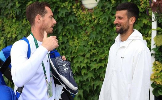 Novak Djokovic bổ nhiệm Andy Murray làm HLV là một quyết định 'phép cộng đầy thú vị'