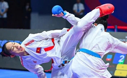 Karate Việt Nam học hỏi ở giải thế giới