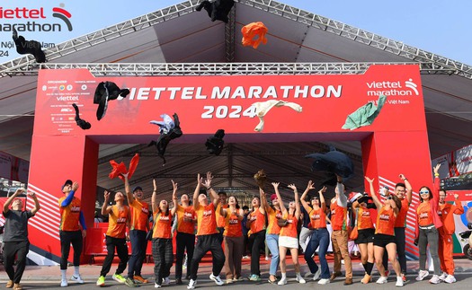 Viettel Marathon Hà Nội – Việt Nam 2024 tạo sức nóng mãnh liệt