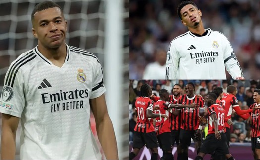 Địa chấn xảy ra ở Cúp C1: Man City và Real Madrid đều thảm bại, Haaland và Mbappe 'tàng hình'