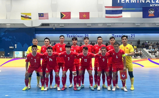 Việt Nam vs Úc: Thẳng tiến vào chung kết (15h00 ngày 8/11, bán kết futsal Đông Nam Á)