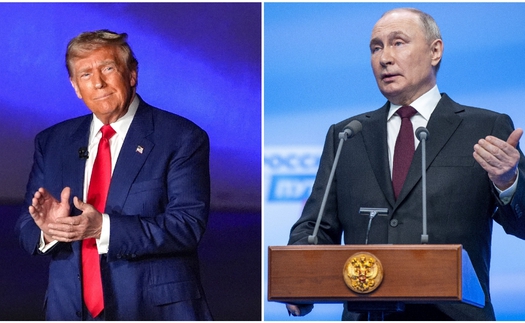 Tổng thống Nga Vladimir Putin sẵn sàng đối thoại với Tổng thống đắc cử Donald Trump