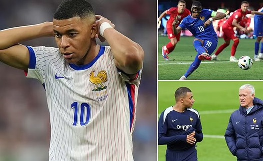 Mbappe cân nhắc từ giã đội tuyển Pháp sau khi bị HLV Deschamps phớt lờ