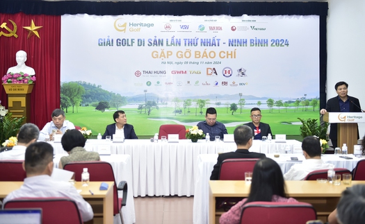 Giải Golf Di sản lần thứ nhất Ninh Bình 2024: Kết nối thể thao với bảo tồn di sản