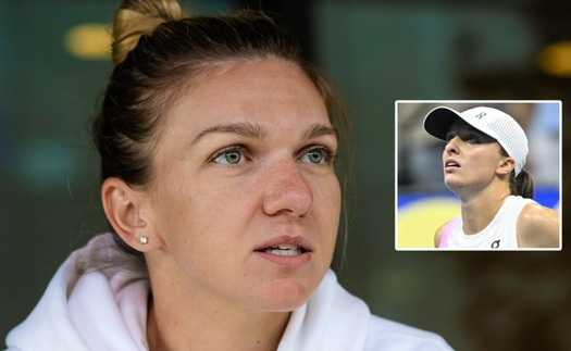 Simona Halep vẫn ấm ức vì bị đối xử khác biệt so với Swiatek