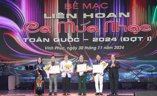 Liên hoan Ca Múa Nhạc toàn quốc 2024: Nhà hát Ca múa nhạc Thăng Long giành loạt giải thưởng, huy chương