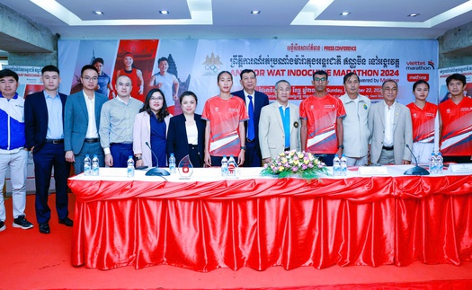 9.000 VĐV tham dự Viettel Marathon chặng Angkor Wat