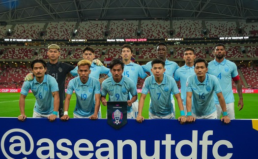 ĐT Campuchia thắng trận đầu tiên ở AFF Cup 2024