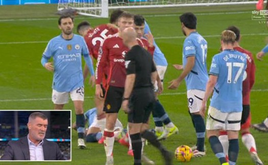 Hậu vệ Man City bị mắng là 'kịch sĩ' vì màn ăn vạ thô thiển trong trận derby Manchester